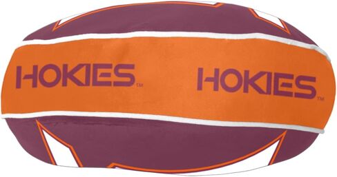 Logo Brands NCAA Virginia Tech Hokies Puff Pillow – Plush, Soft, Stretchy with Team Color Design in Saudi Arabia