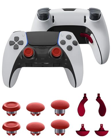 Replacement Thumbsticks for PS5 Edge Controller, 4 Back Paddles Triggers Buttons Accessories Kits, Replacement Parts Adjustable Height Analog Thumb Stick for PS5 Edge Controller in Kuwait