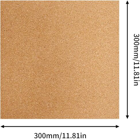 4Pcs Thick Cork Panel 300X300mm Slices Craft Carving for H2D 300X300mm Printer Office Home Accessories Multipurpose Sheets for Furniture Padding in Saudi Arabia