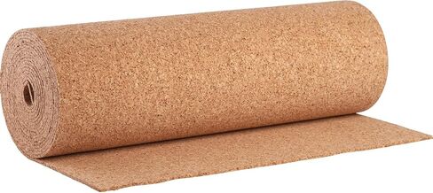 لفة فلين كبيرة من Go4Cork Home - مقاس 19.7 بوصة × 16.4 بوصة وبلاط فلين مربع - 8.5 بوصة × 8.5 بوصة، عبوة من 4 قطع in Kuwait