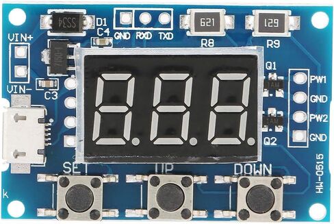 Adjustable 2 Channel PWM Frequency Duty Cycle Generator, for MCU Pulse Control, Serial Communication in Saudi Arabia