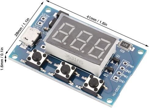 Adjustable 2 Channel PWM Frequency Duty Cycle Generator, for MCU Pulse Control, Serial Communication in Saudi Arabia