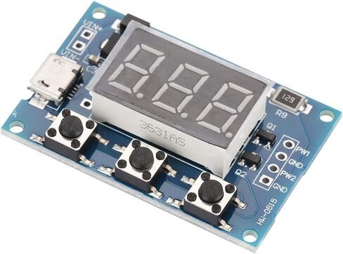Adjustable 2 Channel PWM Frequency Duty Cycle Generator, for MCU Pulse Control, Serial Communication in Saudi Arabia