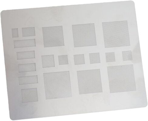 Multifunctional Tin Mesh Solder Template Compact Appearance for BGA IC Chips Repair in Saudi Arabia