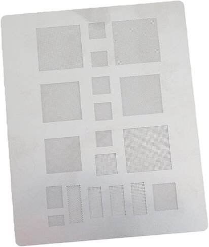 Multifunctional Tin Mesh Solder Template Compact Appearance for BGA IC Chips Repair in Saudi Arabia