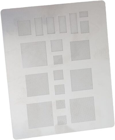 Multifunctional Tin Mesh Solder Template Compact Appearance for BGA IC Chips Repair in Saudi Arabia