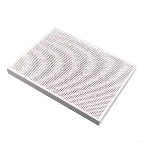 Honeycomb Ceramic Soldering Boards,Anti-Ultraviolet Honeycomb Ceramic Soldering Board - 134mm x 94mm for High-Frequency Welding, Crack Resistant in Kuwait