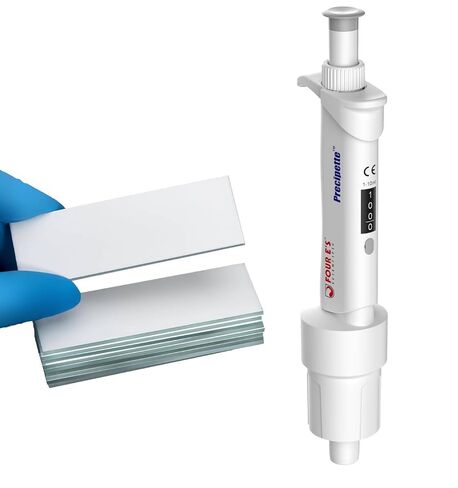 FOUR E'S SCIENTIFIC 1-10ml Pipette with TLC Plates 25mm x 75mm in Kuwait
