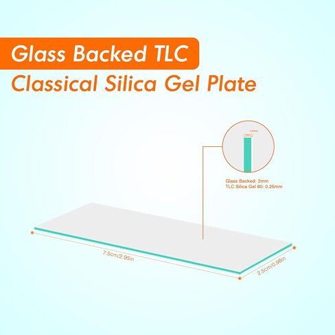 TLC Classical Silica Gel Plate and 0.3mm ID x 200mm Glass Capillary Tubes in Saudi Arabia