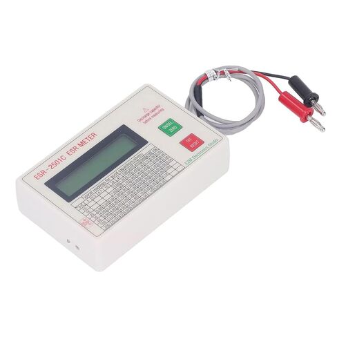ESR-2501C مكثف رقمي ESR DCR اختبار 0 إلى 25Ω دقة عالية قياس تيار مستمر تعديل تلقائي صفر إيقاف ذكي in Kuwait