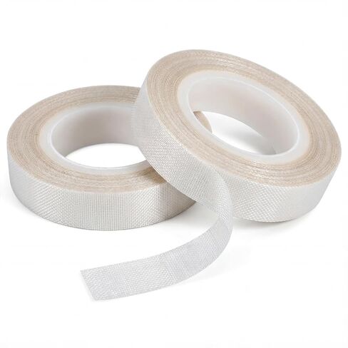 2 Roll UHMW Tape Low Friction Drawer Slide Tape 1/2 Inch x 33 Feet Curtain Glide Tapes Clear Abrasion Resistant Surface Protection Tapes Drag Noise Squeak Reduction for Cabinet Curtain Wood Furniture in Saudi Arabia