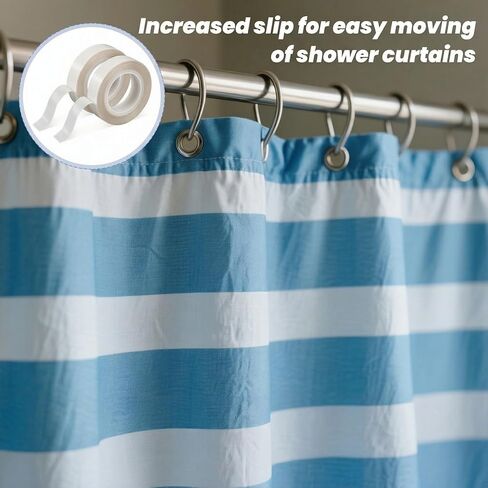 2 Roll UHMW Tape Low Friction Drawer Slide Tape 1/2 Inch x 33 Feet Curtain Glide Tapes Clear Abrasion Resistant Surface Protection Tapes Drag Noise Squeak Reduction for Cabinet Curtain Wood Furniture in Saudi Arabia