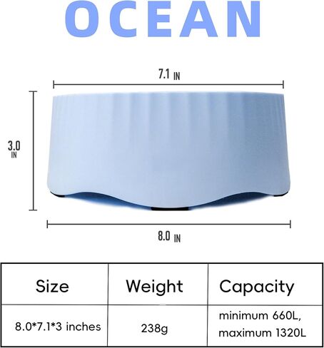 وعاء الكلب البطيء للكلاب الكبيرة - وعاء ألغاز تفاعلي غير متين غير متين ، ونظيفة سهلة لمنع الانتفاخ والإفراط في تناول الطعام ، خالية من BPA بنسبة 100 ٪ (أصفر) in Kuwait