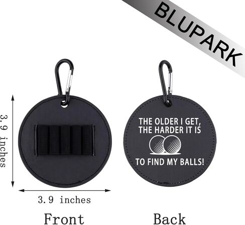 Golf Tees Holder The Older I Get The Harder It is to Find My Balls Golf Tee Tag Gift for Dad in Saudi Arabia
