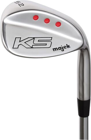 Majek Golf Petite Senior Ladies Gap Wedge (GW) 52° Right Handed Ladies Flex Steel Shaft (Petite - 5' to 5'3") with Premium Arthritic Ladies Golf Grip in Saudi Arabia