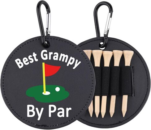 Best Grampy by Par Golf Tees Holder Funny Golf Tee Tag Golf Tee Dispenser Gift for Grandpa in Saudi Arabia