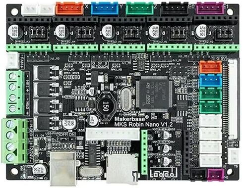 Makerbase 3D Printer Control Board MKS Robin Nano V1.2 32Bit Motherboard MKS Robin TFT35 Screen TMC2209 Driver Support Marlin2.0 (Package*9) in Saudi Arabia