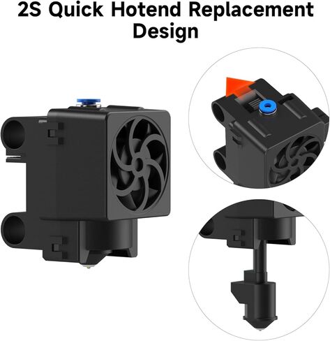 Hotend for Tina2 Plus 3D Printers Only, Not Cover 5P Cable in Saudi Arabia