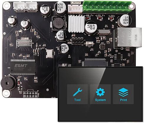 ChiTu L V3 Control Board for Creality LD-002R/Anycubic Photon with 32-bit ChiTu Motherboard, 3D Printer Integrated Controller (+2.8Touch Screen, 6.08 Mono firmware) in Saudi Arabia