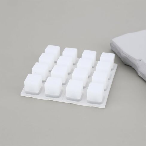 eMagTech 4x4 Button Keypad Silicone Elastomer 60x60x11.5mm for 3mm LEDs, Compatible with NeoTrellis RGB Driver PCB (73-5431) in Saudi Arabia