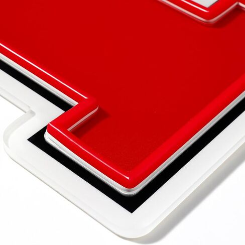 Officially Licensed Rutgers Scarlet Knights LED Neon Sign – 15" x 13.41" Red-Emitting Wall Light with Adjustable Brightness, Inline Dimmer & On/Off Switch, USB Powered with Adapter – College Wall Décor in Kuwait