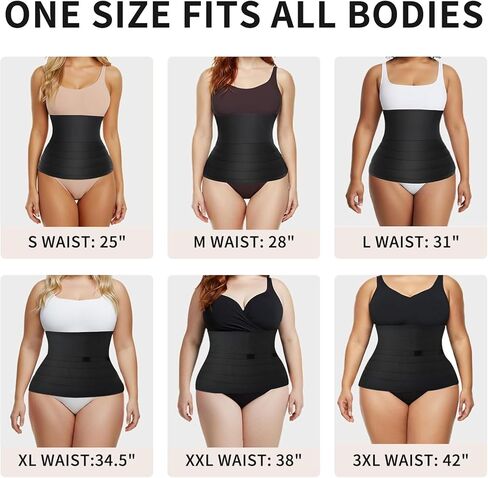 Lisacool Sculpt Touch مدرب الخصر للنساء دهون البطن بعد الولادة حزام البطن حزام العرق لفقدان الوزن في المعدة مع دعم قطني وظهر أسود in Kuwait