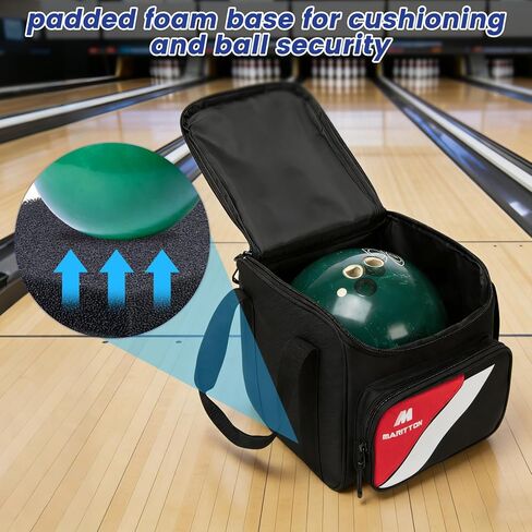 3 أكياس كرات بولينج بعجلات، 2 كيس كرات بولينج، بكرة مزدوجة مع حقيبة كرة واحدة، جيوب متعددة ومساحة للأحذية (تناسب حتى مقاس 15). in Kuwait