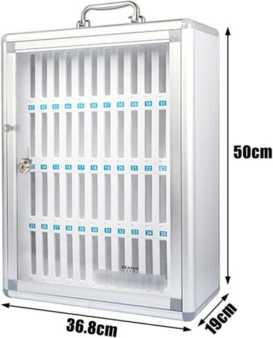 Mobile Phone Safe 12-60 Slots Cell Phone Storage Cabinet with Lock Metal Staff Student Mobile Phone Storage Box Class Storage Phone Cabinet in Saudi Arabia