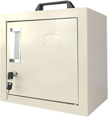 Galvanized 40 Slots Cell Phone Storage Cabinet with Portable Handle, Wall Mounted Numbered Mobile Phone Storage Box for School Examination Factory (Onecolor-30) in Saudi Arabia