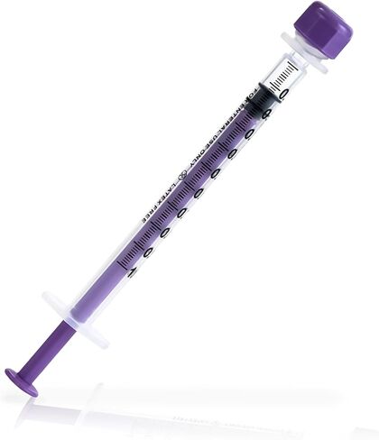 ONE-CARE Lab ENFit Syringe 1ml with Mounted Cap, Sterile, Low Dead Space, 30/bx Blister-Packed, Box of 30 Syringes, in Saudi Arabia