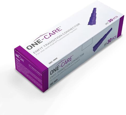 ONE-CARE Lab ENFit Syringe 1ml with Mounted Cap, Sterile, Low Dead Space, 30/bx Blister-Packed, Box of 30 Syringes, in Saudi Arabia