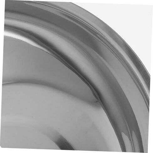 2pcs Electronic Scale Tray Metal Weighing Bowl Digital Kitchen Scale Food Weighing Stainless Steel Bowl Mixing Serving Portion Control in Saudi Arabia