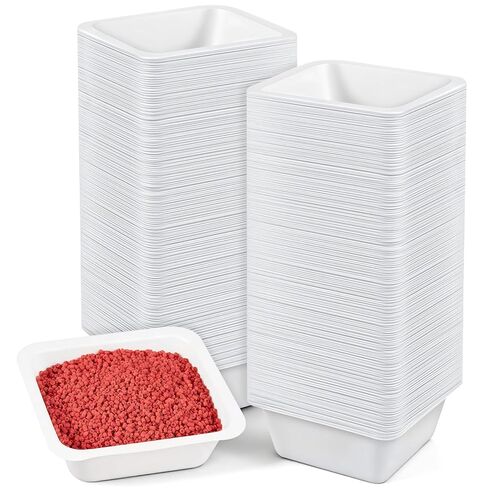 Weigh Boats Medium (100ml, 250Pack), Bulk Disposable Plastic Trays for Scale, Anti-Static White Square Tray Weighing Dishes for Polystyrene Lab Dish, Powder, Liquid, Epoxy, Food Sample Container in Saudi Arabia