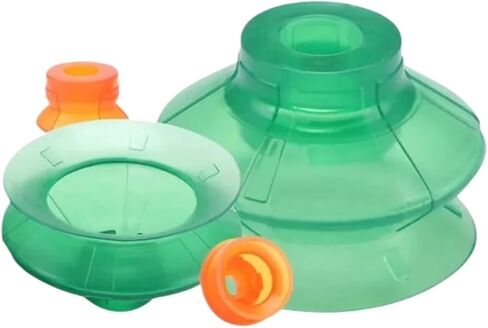 Robot Vacuum Suction Cup Industrial Pneumatic Double Layer SPB1-10 15 20 25 30 40 50 60 80PU(Light Purple) in Saudi Arabia