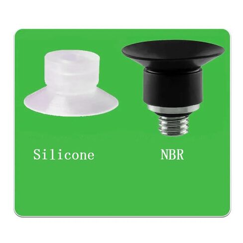 10pcs Pneumatic Vacuum Suction Cup ZP2-B02MU/04/05/06-15 Single Layer Silicone NBR Nozzle Manipulator Sucker Robot Accessory(ZP2-15N) in Saudi Arabia