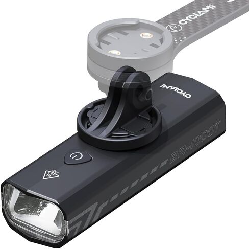 Bike Lights for Night Riding Compatible with Garmin/GoPro Mount 1000 Lumen Bright Bike Headlight Rechargeable Waterproof Aluminum Alloy Anti-Dazzling Bike Front Light for Commuter Cyclists in Kuwait