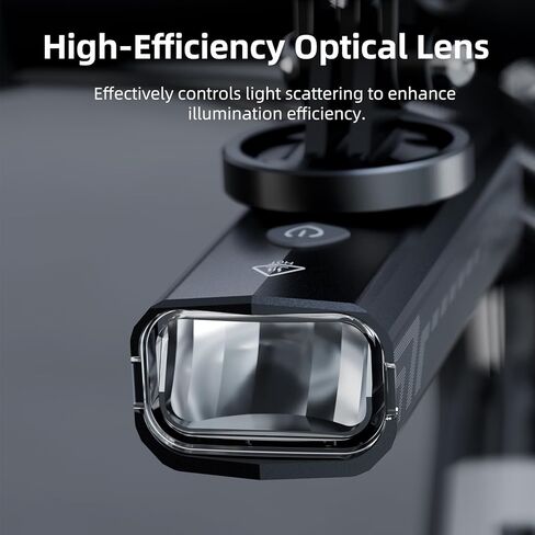 Bike Lights for Night Riding Compatible with Garmin/GoPro Mount 1000 Lumen Bright Bike Headlight Rechargeable Waterproof Aluminum Alloy Anti-Dazzling Bike Front Light for Commuter Cyclists in Kuwait