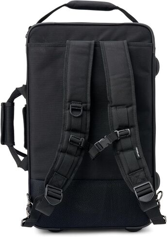 حقيبة Protec Triple Trumpet Travel Ready PRO PAC مع أحزمة ظهر Tuckaway، أسود، موديل PB327 in Saudi Arabia