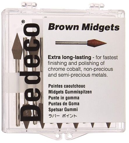 Dedeco 4861 Brown Midget, HP 14, Pack of 12 in Saudi Arabia