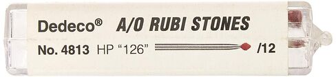 Dedeco 4813 أكسيد الألومنيوم، أحجار روبي، HP 126 (CN3) (عبوة من 12 قطعة) in Kuwait