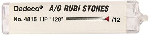 Dedeco 4815 Aluminum Oxide Rubi Stone, HP 128, IC3, Pack of 12 in Saudi Arabia
