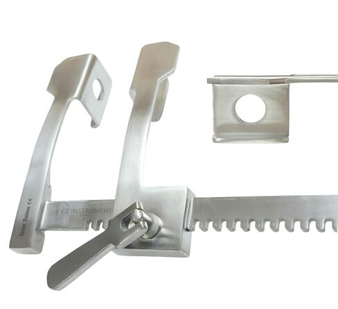 FINOCHIETTO Rib Spreader Veterinary Retractor German Stainless CE 12" in Kuwait