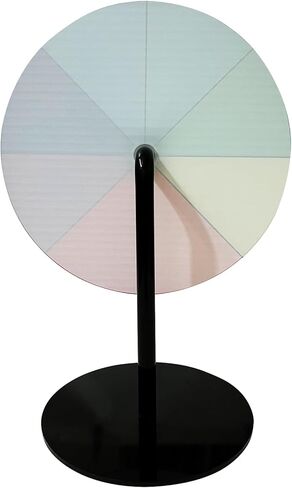 8 Inch Spinning Prize Wheel, 8 Slots Color Tabletop Roulette Spinner of Fortune, Spin The Wheel for Trade Show, Carnival, Party, Birthday, Wedding (8 Inch) in Saudi Arabia