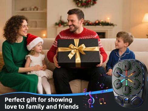 Music Boxing Machine with LED Lights & Bluetooth Speaker – Interactive Punching Bag for Fitness, Rhythm Training & Stress Relief – Home Gym Equipment for Adults in Saudi Arabia