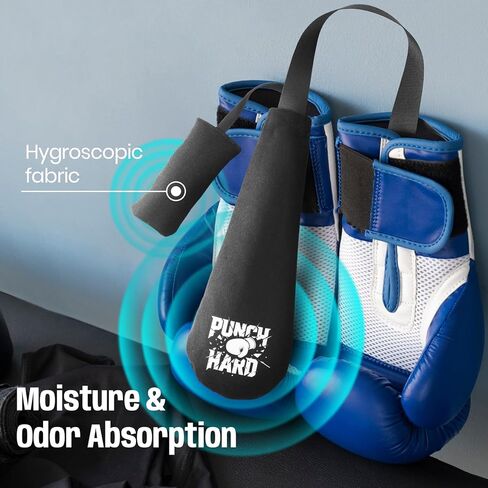 Boxing Glove Deodorizer Inserts – Thumb-Focused Odor & Moisture Absorber for Boxing Gloves, Gym Gear & Shoes, Ocean Fresh Scent in Kuwait