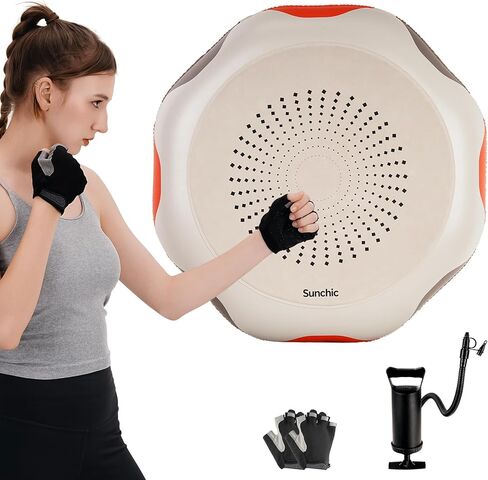 Punching Bag for Adults, Sunchic 2026 New Boxing Machine with Boxing Gloves, Wall-Mounted Boxing Machine for Adults & Youth Boys and Girls,Interactive Professional Training, Stress Relief in Saudi Arabia