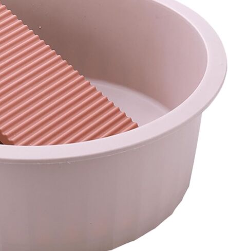 Washboard Basin for Hand Washing Clothes Washing Supplies Compact Lightweight Washing Clothes Laundry Basin for Shirt Outdoor, Pink in Saudi Arabia