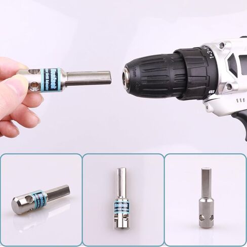 محول مثقاب مثقاب ثلجي لظرف مثقاب 1/2 بوصة - متوافق مع مثاقب يدوية Strikemaster، Eskimo، Mora | مثقاب مثقاب يدوي للصيد على الجليد مقاس 5/16 بوصة و1/4 بوصة يناسب 1/4 بوصة - 20 براغي جناح ومسامير قفل in Kuwait