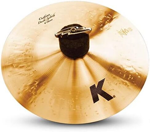 Avedis Zildjian Company Zildjian K0930 8inch K Custom Dark Splash Drumset Paper Thin Cymbal Soft Vol With ZKEY in Kuwait