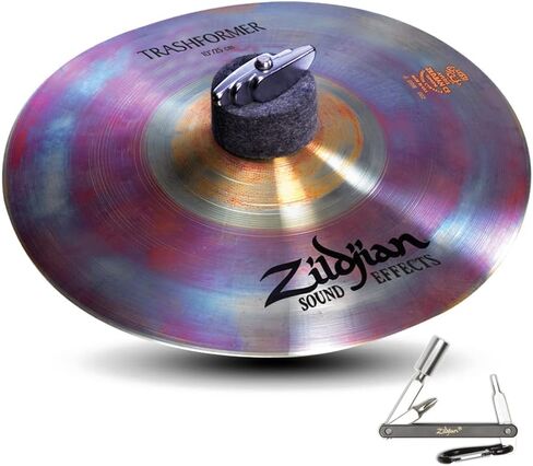 Avedis Zildjian Company Zxt10Trf 10 inch Zxt Trashformer Cymbal Short Sustain W/ Mid Pitch With Zkey in Kuwait